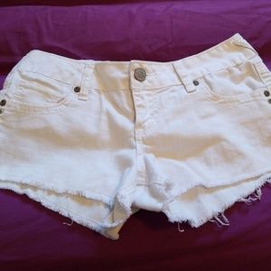 White Shorts
